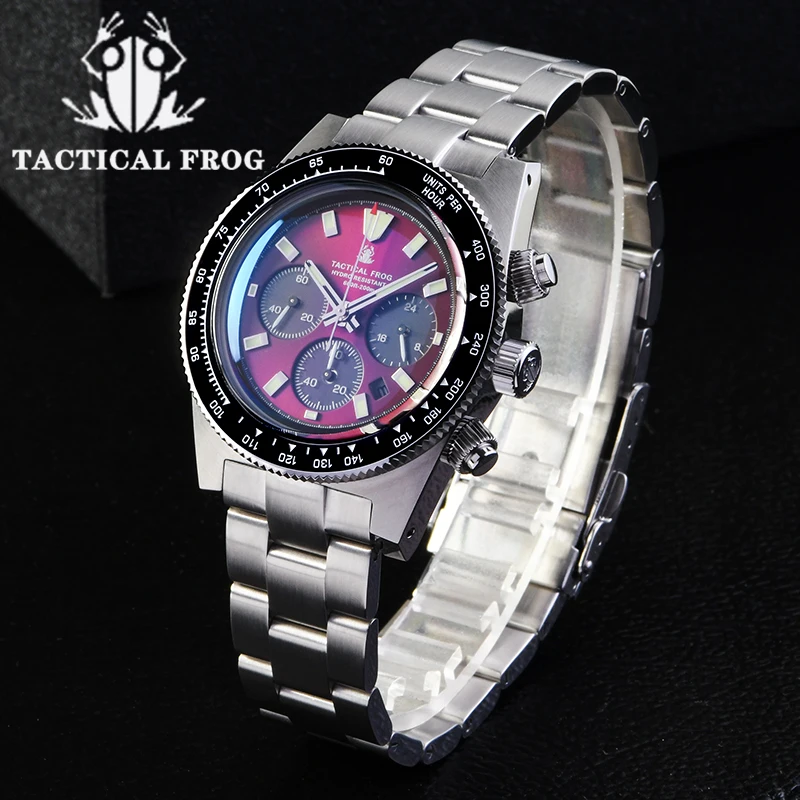 Seiko Watch Prospex - Tactical Frog Chronograph Watch V2 Solar