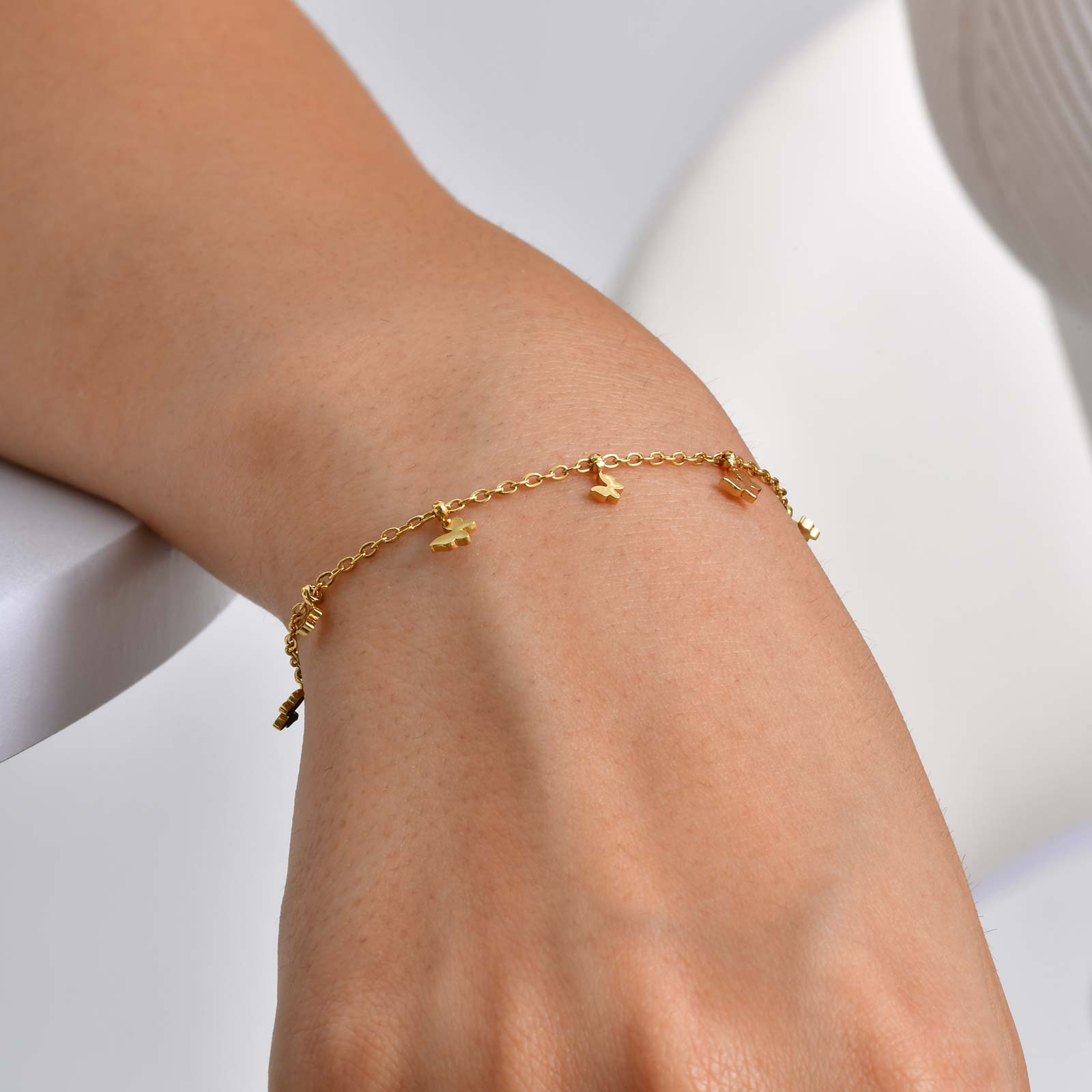 Exquisite Butterfly Chain Brac - đánh giá và giá Butterfly Clasp Deployant