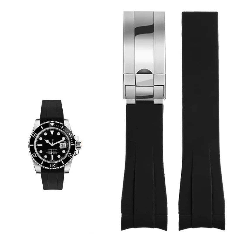 For Rolex 20mm Silicone Watch  - đánh giá và giá Rolex Watch Daytona
