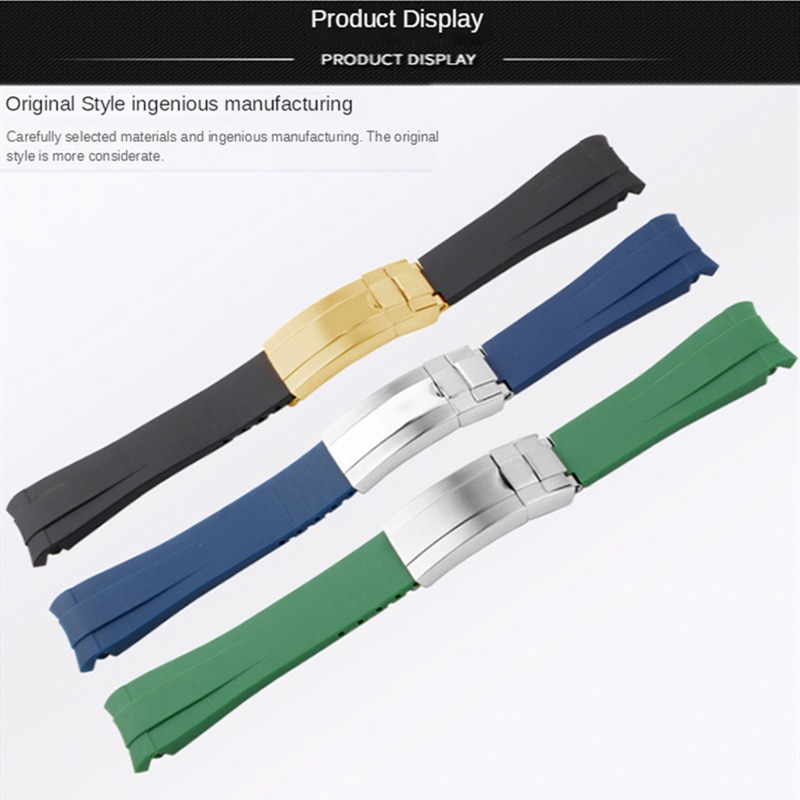 For Rolex 20mm Silicone Watch  - đánh giá và giá Rolex Watch Daytona