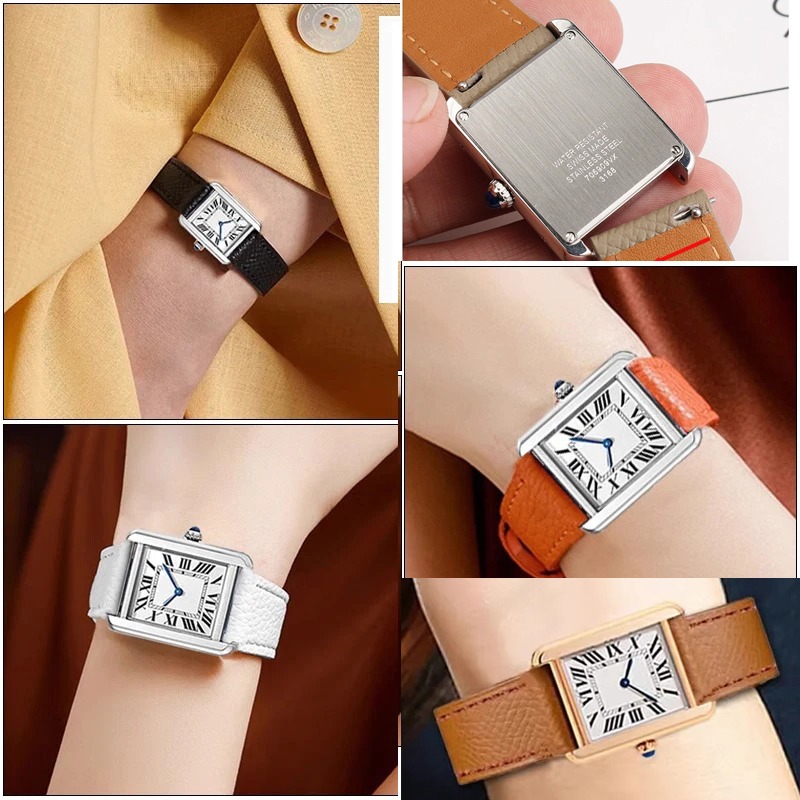 Watch Strap For Cartier Santos - đánh giá và giá Cartier Watch Tank
