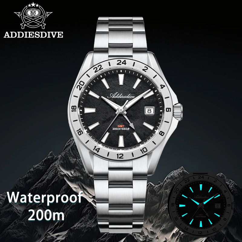 ADDIESDIVE GMT Quartz Watch St - đánh giá và giá Rolex Watch Submariner