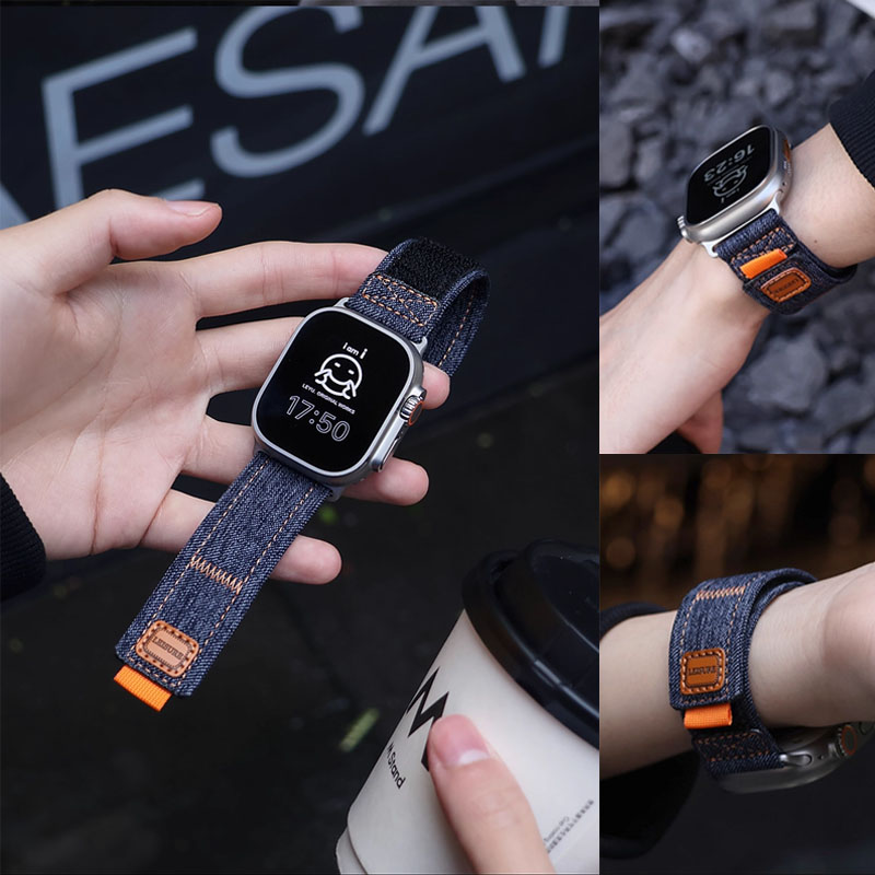 Canvas Nylon Strap for Apple W - đánh giá và giá Canvas Strap Watch