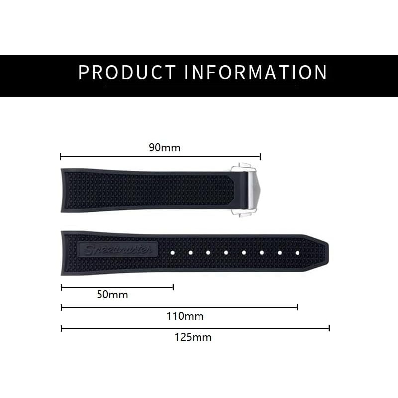 Rubber Silicone Curved Lug Wat - đánh giá và giá Omega Watch Speedmaster