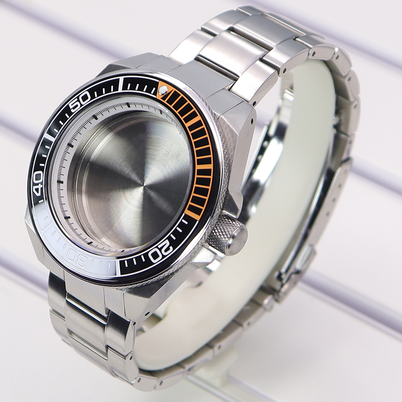 43.8mm Silver Modified Samurai - đánh giá và giá Seiko Watch 5 Sports