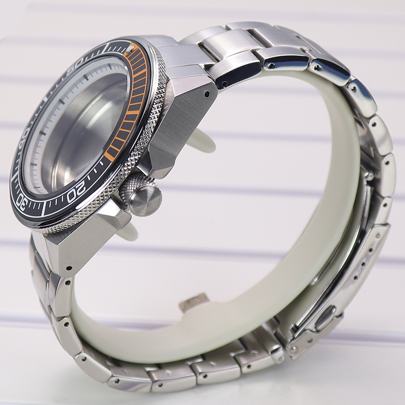 43.8mm Silver Modified Samurai - đánh giá và giá Seiko Watch 5 Sports
