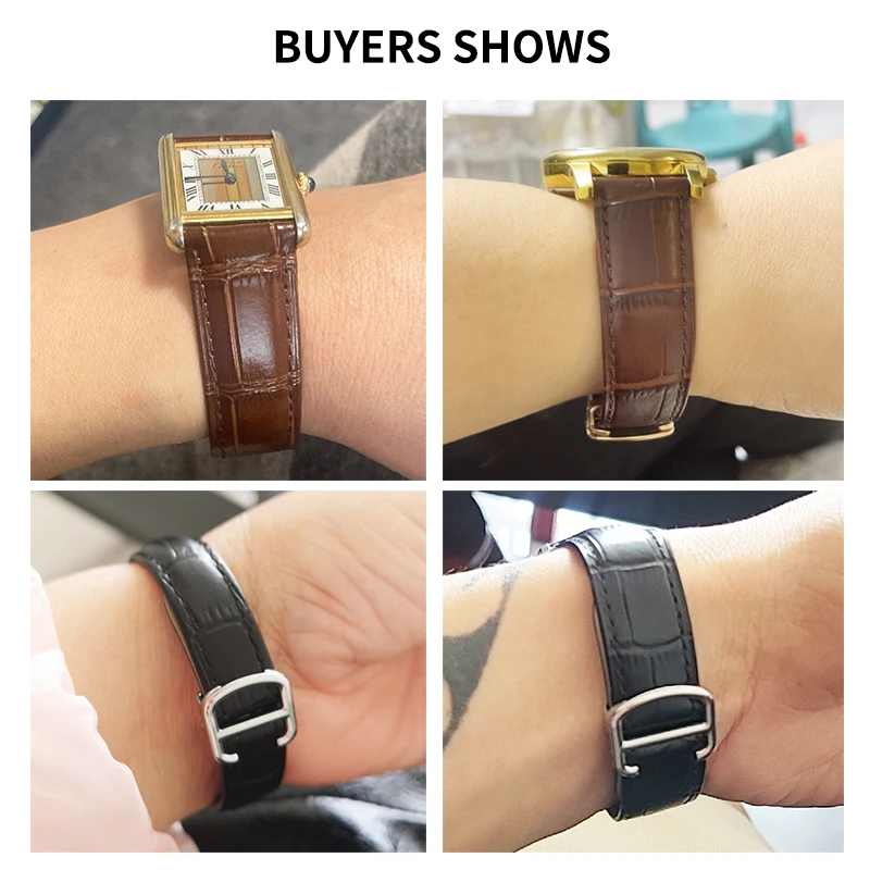 For Cartier 18 20 22 23mm Watc - đánh giá và giá Cartier Watch Tank