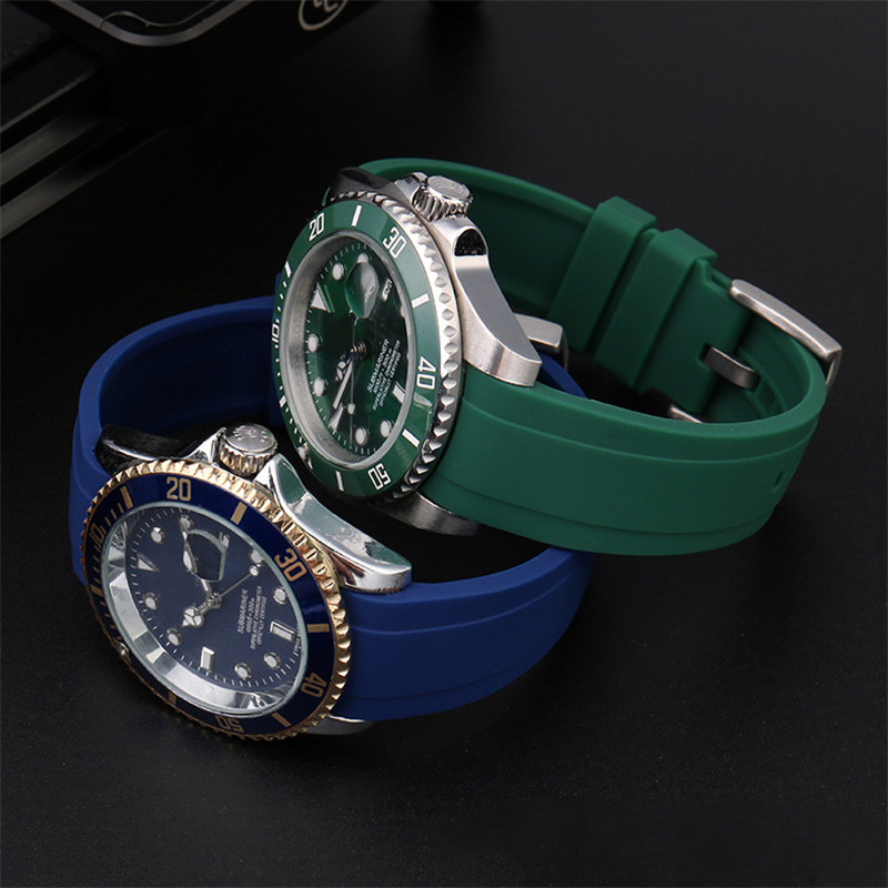 Curved Interface Rubber Strap  - đánh giá và giá Rolex Watch Daytona
