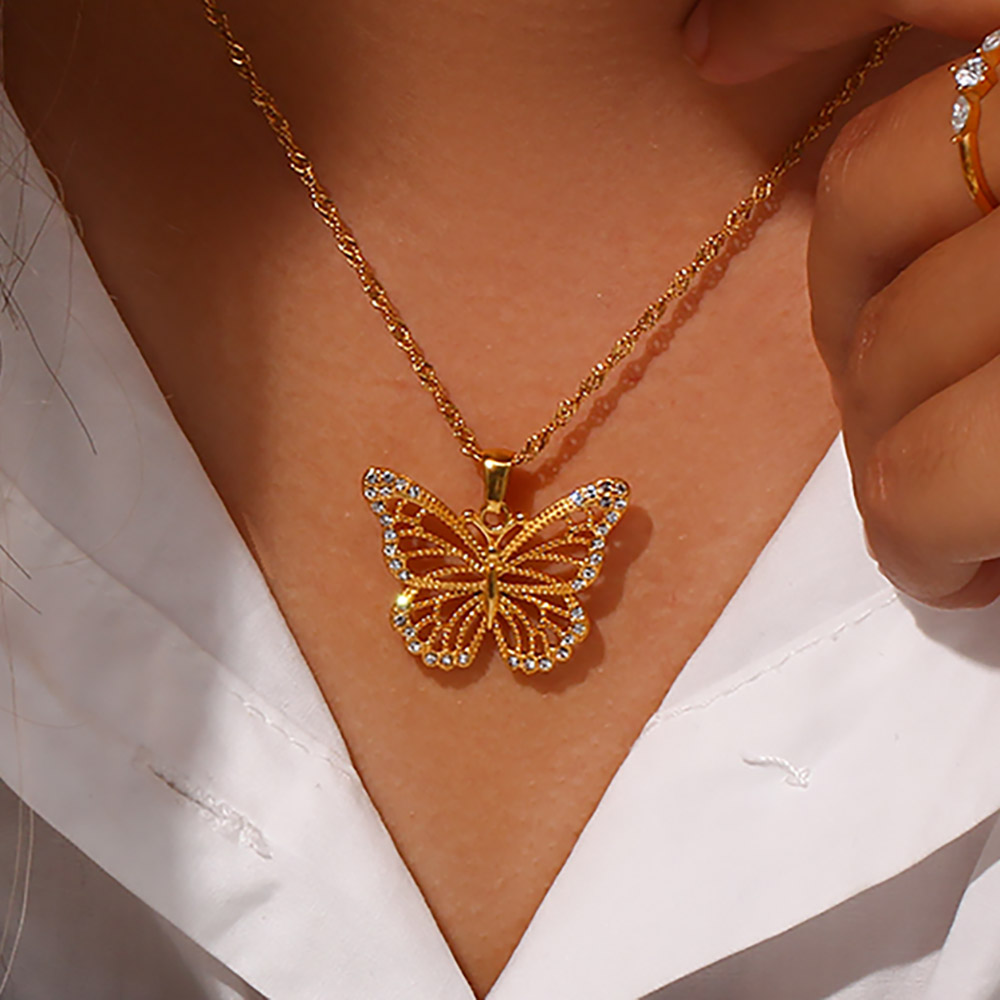 2022 Xu Hướng Trang Sức Đồng H - đánh giá và giá Butterfly Clasp Deployant