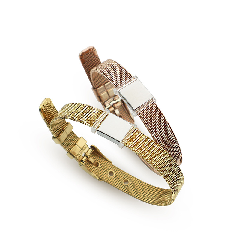 DINGLLY 10Mm Cao Cấp Lưới Bằng - đánh giá và giá Mesh Strap Metal