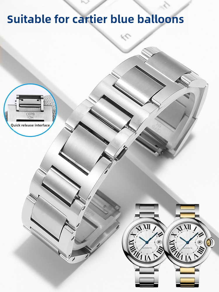 Stainless steel watch strap is - đánh giá và giá Cartier Watch Ballon Bleu
