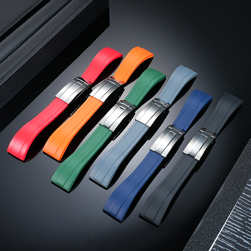 20mm 21mm 22mm Silicone Rubber - đánh giá và giá Rolex Watch Daytona