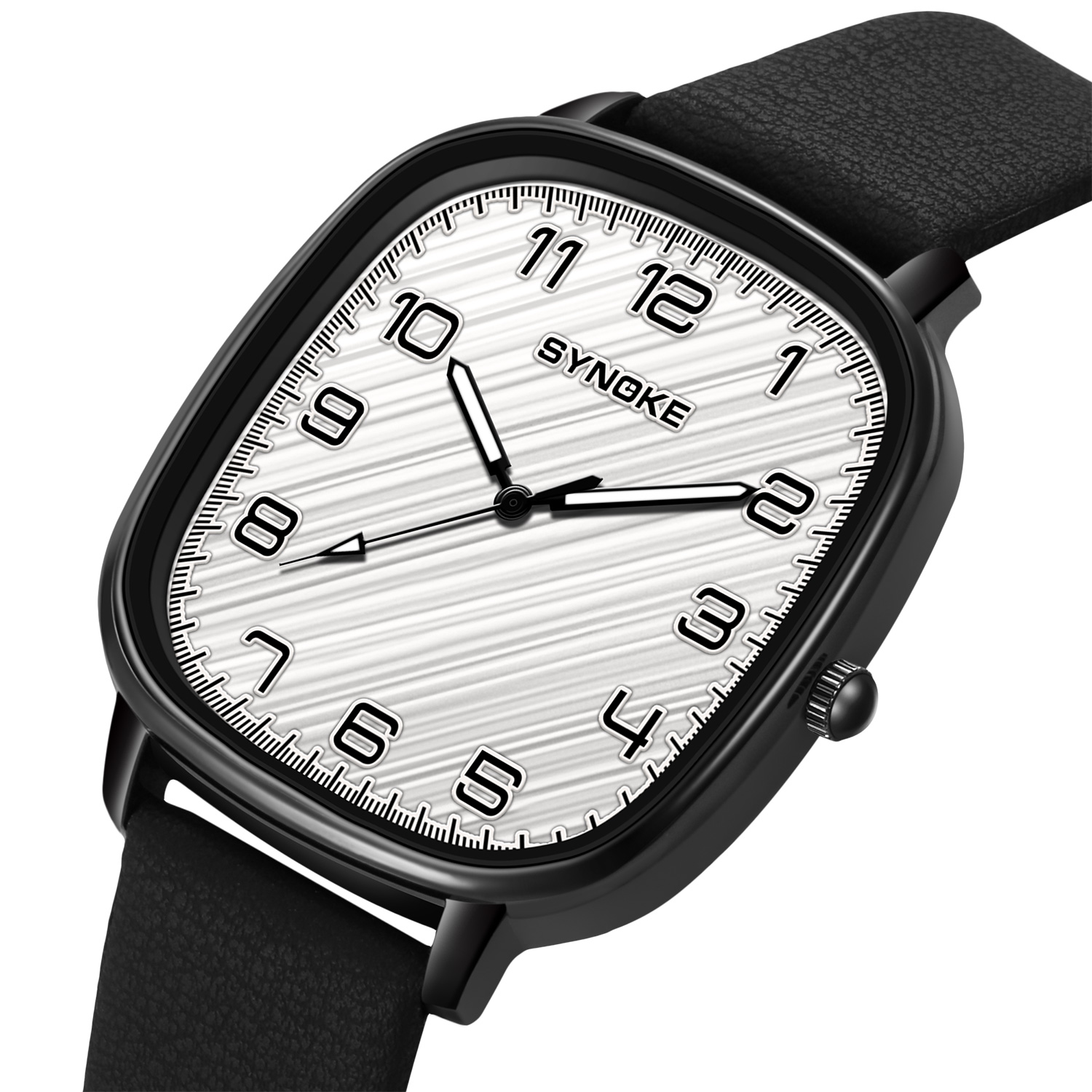 Watch For Men SYNOKE Top Brand - đánh giá và giá Leather Watch Band Men