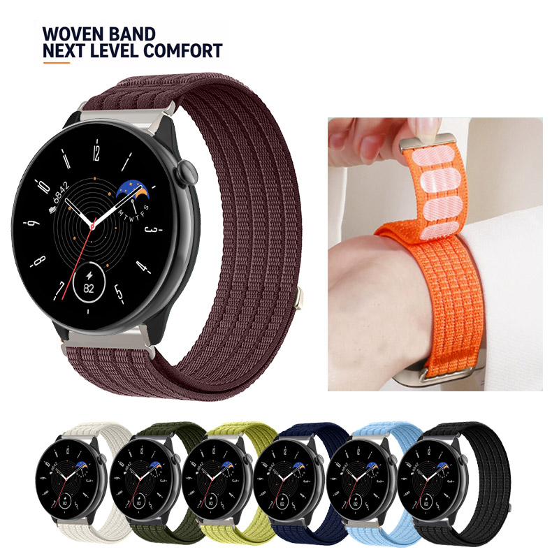 20mm 22mm Breathable Nylon Spo - đánh giá và giá Sport Loop Velcro