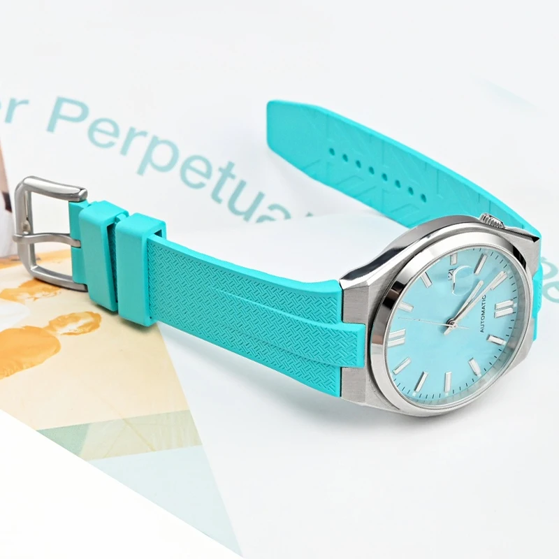FKM Fluoro Rubber Watch Strap  - đánh giá và giá Citizen Watch Tsuyosa