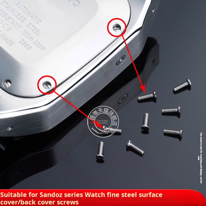 Solid Stainless steel Screw Fo - đánh giá và giá Cartier Watch Tank