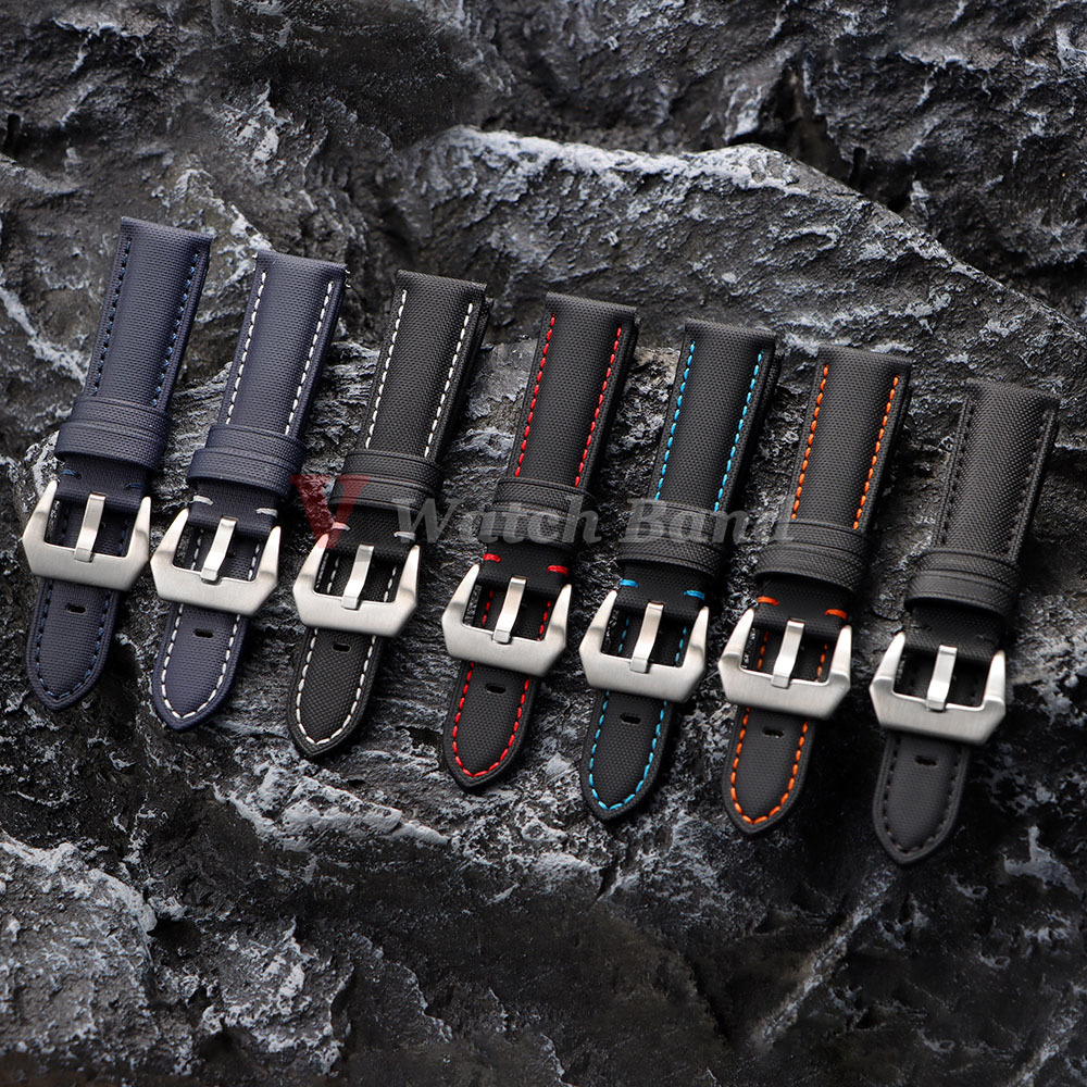 Sailcloth Nylon Watch Strap 20 - đánh giá và giá Canvas Strap Watch