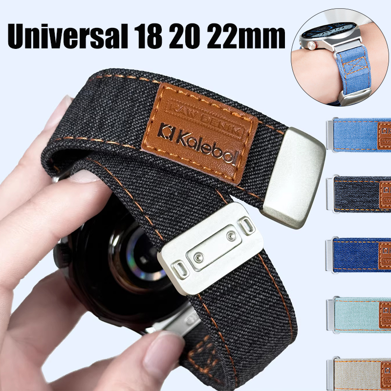 18/20/22mm Denim Canvas Strap  - đánh giá và giá Canvas Strap Watch