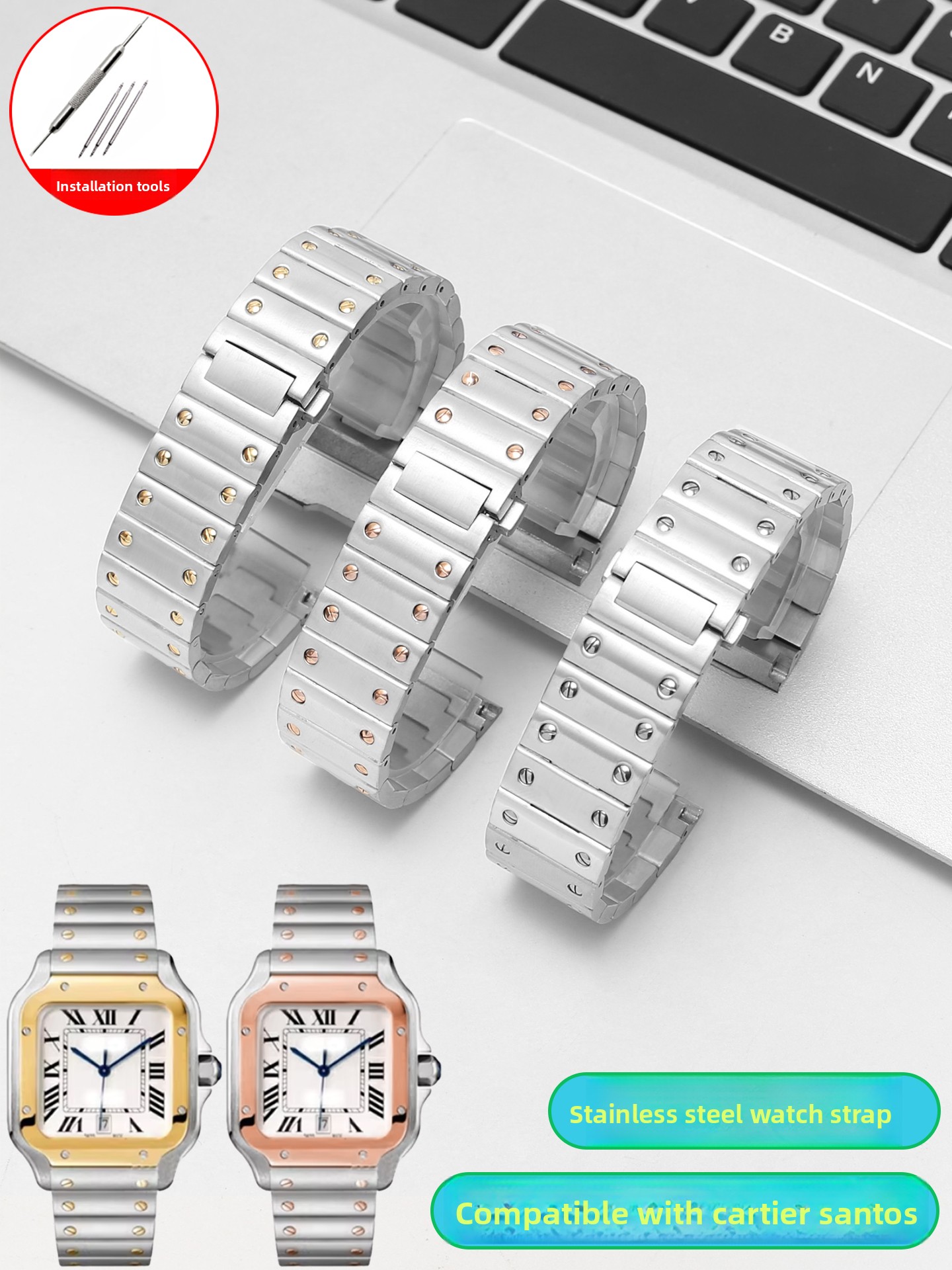 Suitable for Cartier Santos WS - đánh giá và giá Cartier Watch Santos
