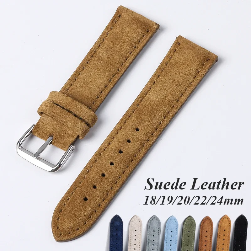 Suede Genuine Leather Watchban - đánh giá và giá Rolex Watch Daytona