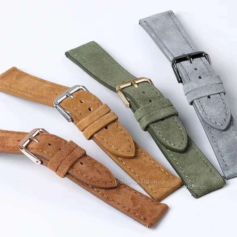 Suede Genuine Leather Watchban - đánh giá và giá Rolex Watch Daytona