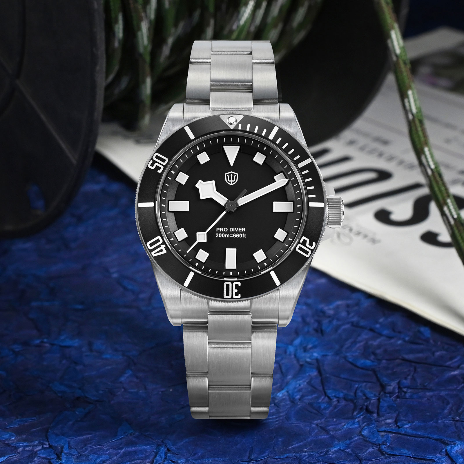 Watchdives WD1969 Pro 38mm Qua - đánh giá và giá Rolex Watch Submariner